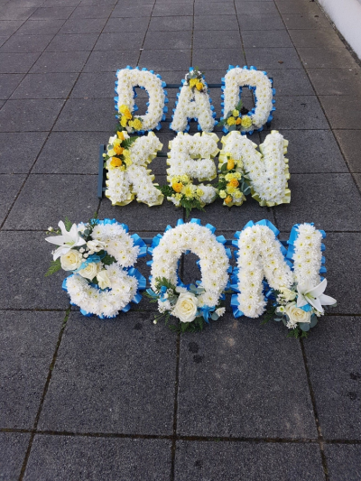 letters - each letter costs €60 each